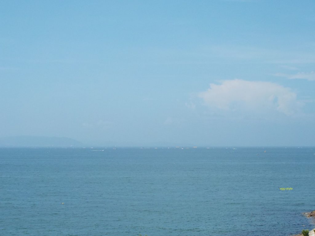 明石江井島の海