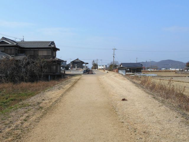 別所ゆめ街道 遊歩道 別所駅跡