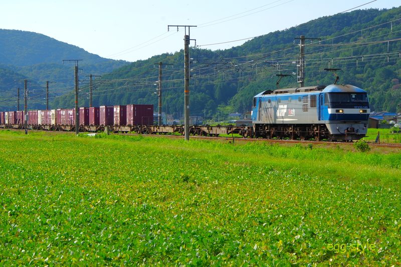 EF210-145 下り5057レ 山を越えれば岡山県