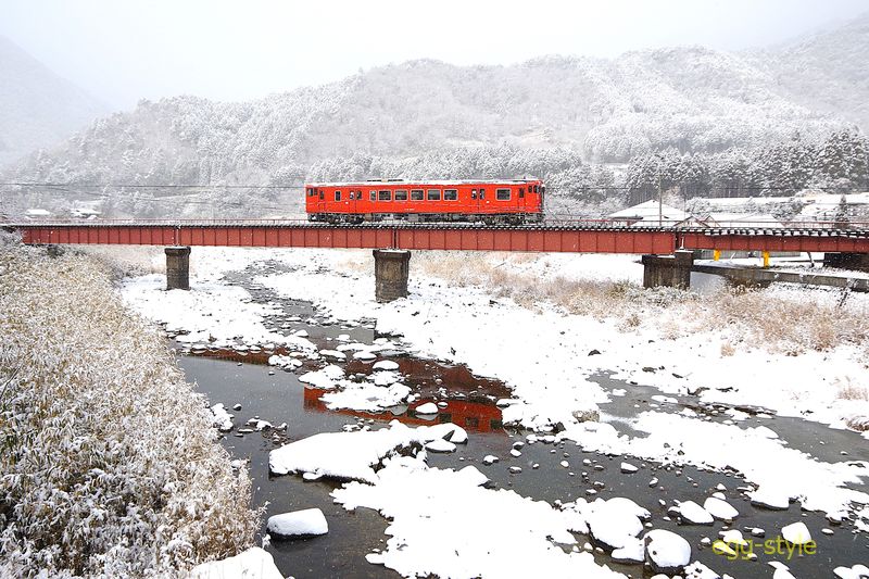 229D キハ41-2003　和田山へ向かって生野の坂へ向かう