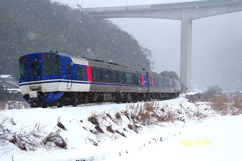 HOT7000 51D スーパーはくと1号 京都発鳥取倉吉行　大阪向きの顔も結構好き