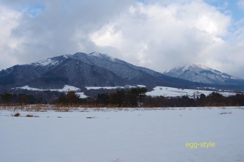 蒜山の山々　ちょっとの標高差が違う景観を見せる