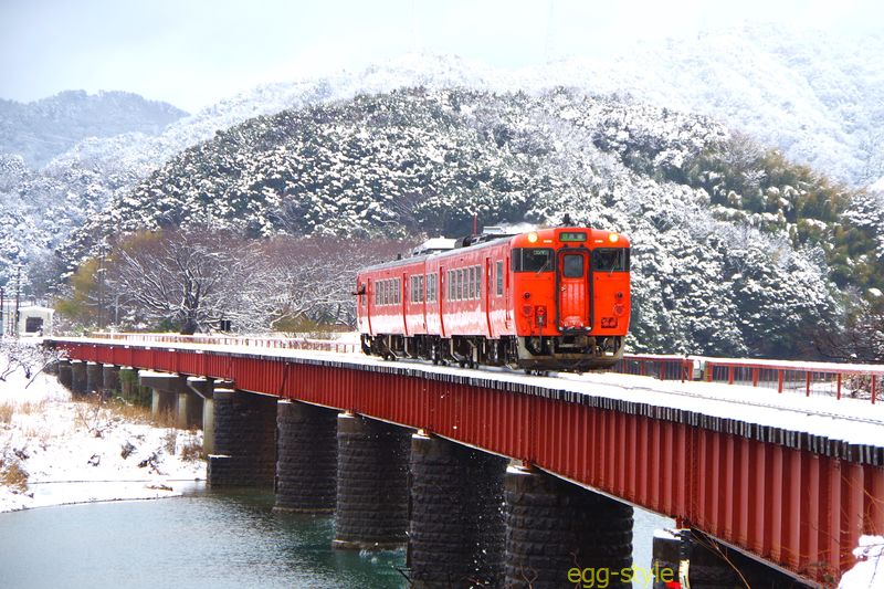 キハ47 165D 浜坂行　香住で列車交換だったが、2時間半ぶりの下り列車