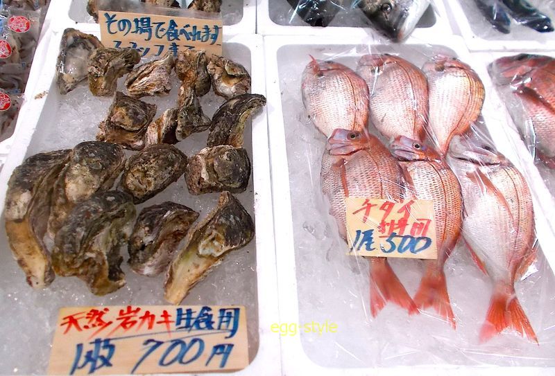 岩ガキすぐに作ってくれる チダイを買わず後で残念 干物を作るんだった
