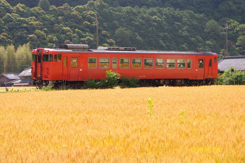 227D キハ40-2046 41-2003を寺前に残して、単行で和田山へ向かう