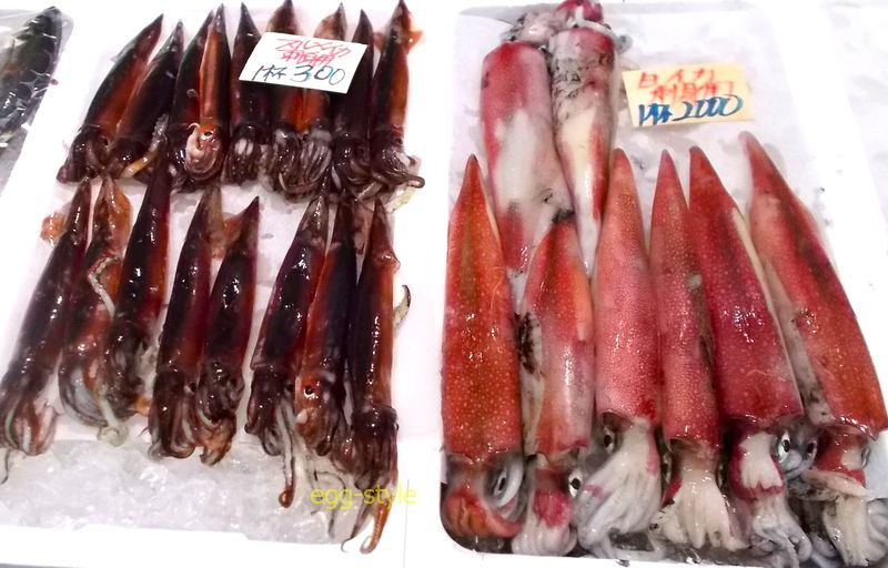 スルメイカを買い込んで晩ごはんは 刺身とワタを絡めたバター焼き