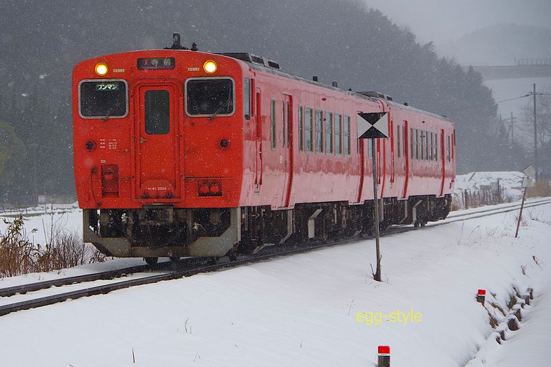 224D キハ41-2004/キハ41-2001 好きなんです この顔の2連 ディーゼル音いいね