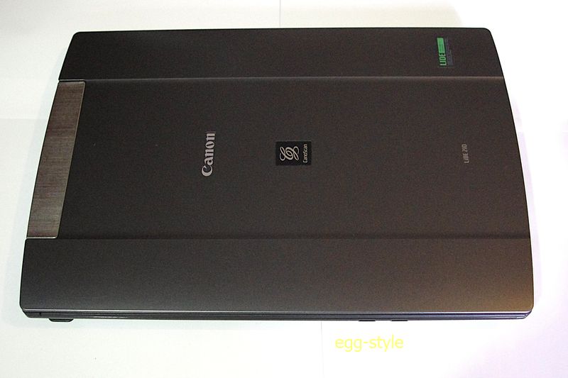 古いキャノンのスキャナー　また復活で、必要にして十分な機能